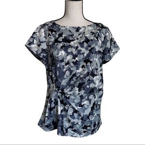 Banana Republic Knotted Pleated Front Blouse - 10‎